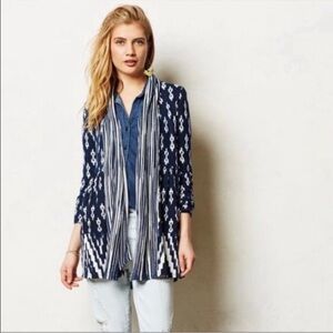 One September Open Front Cardigan Blue Size XL